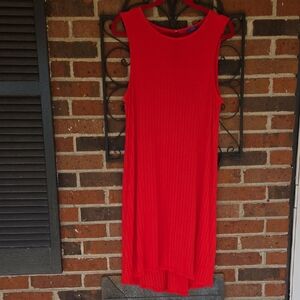 Apt. 9 Bold Red Sleeveless Dress